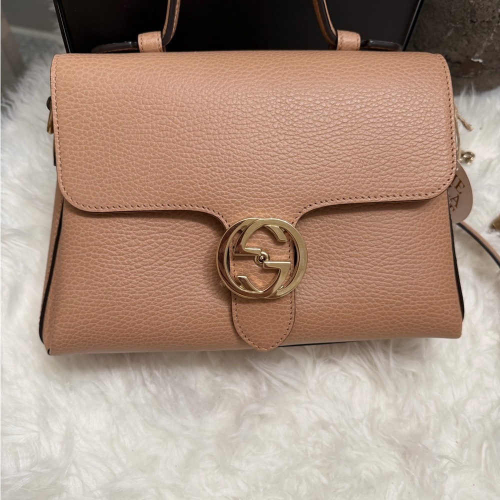 GUCCI TOP HANDLE NUDE BAG - Picture 3 of 15